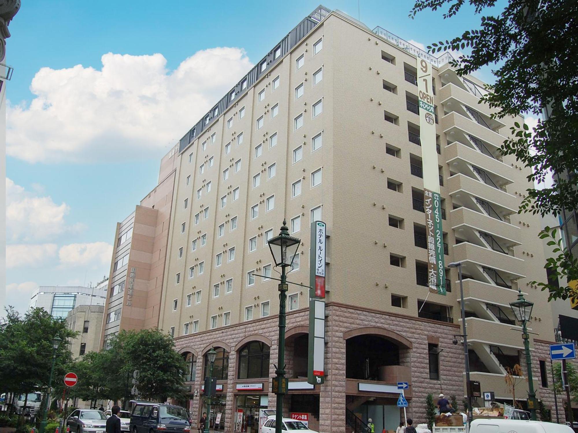 Hotel Route-Inn Yokohama Bashamichi Exterior foto